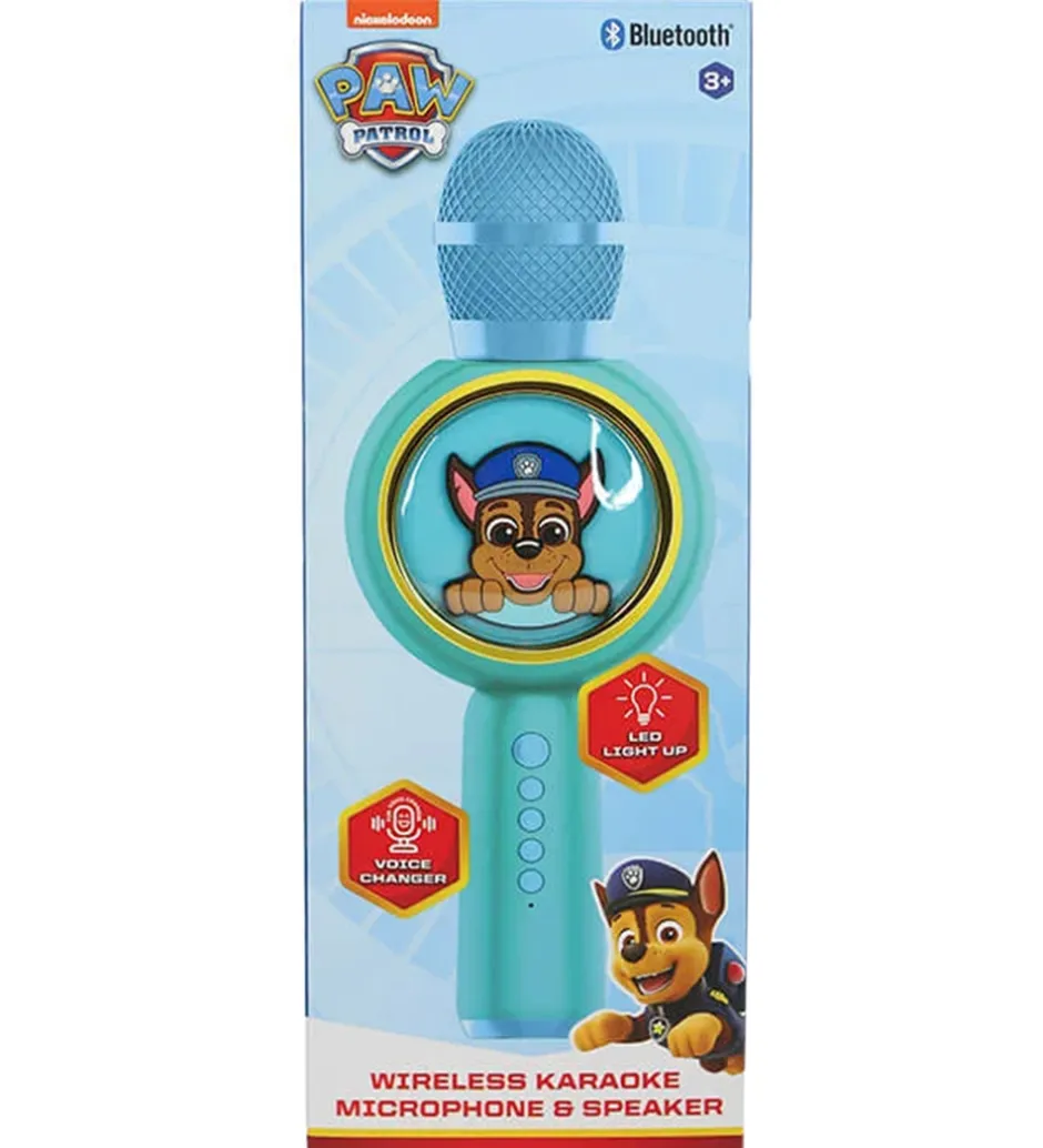 OTL Mikrofon - Paw Patrol - LED - Wireless Karaoke - Turkis