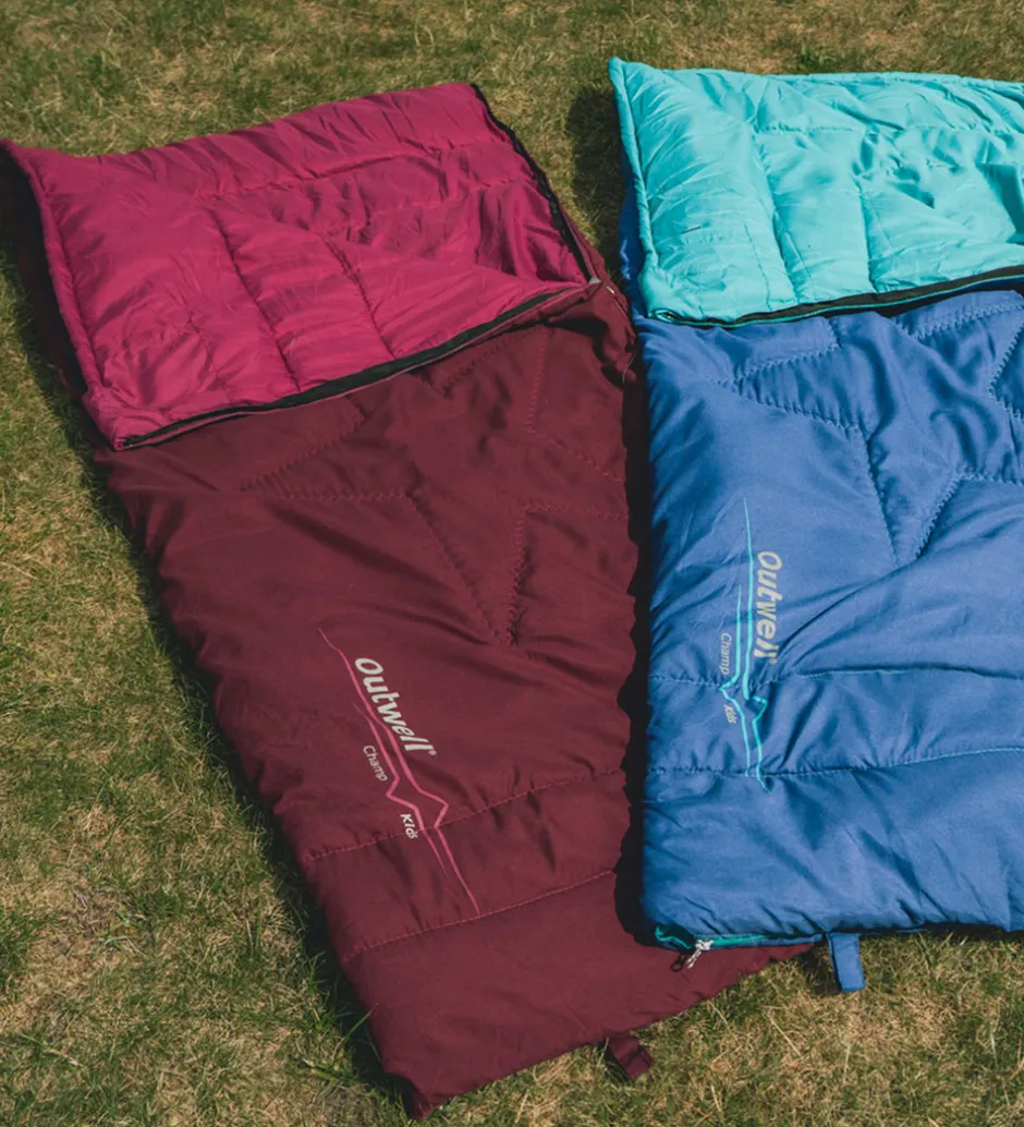 Soveposer|Outdoor*Outwell Sovepose - Champ Kids - Deep Red