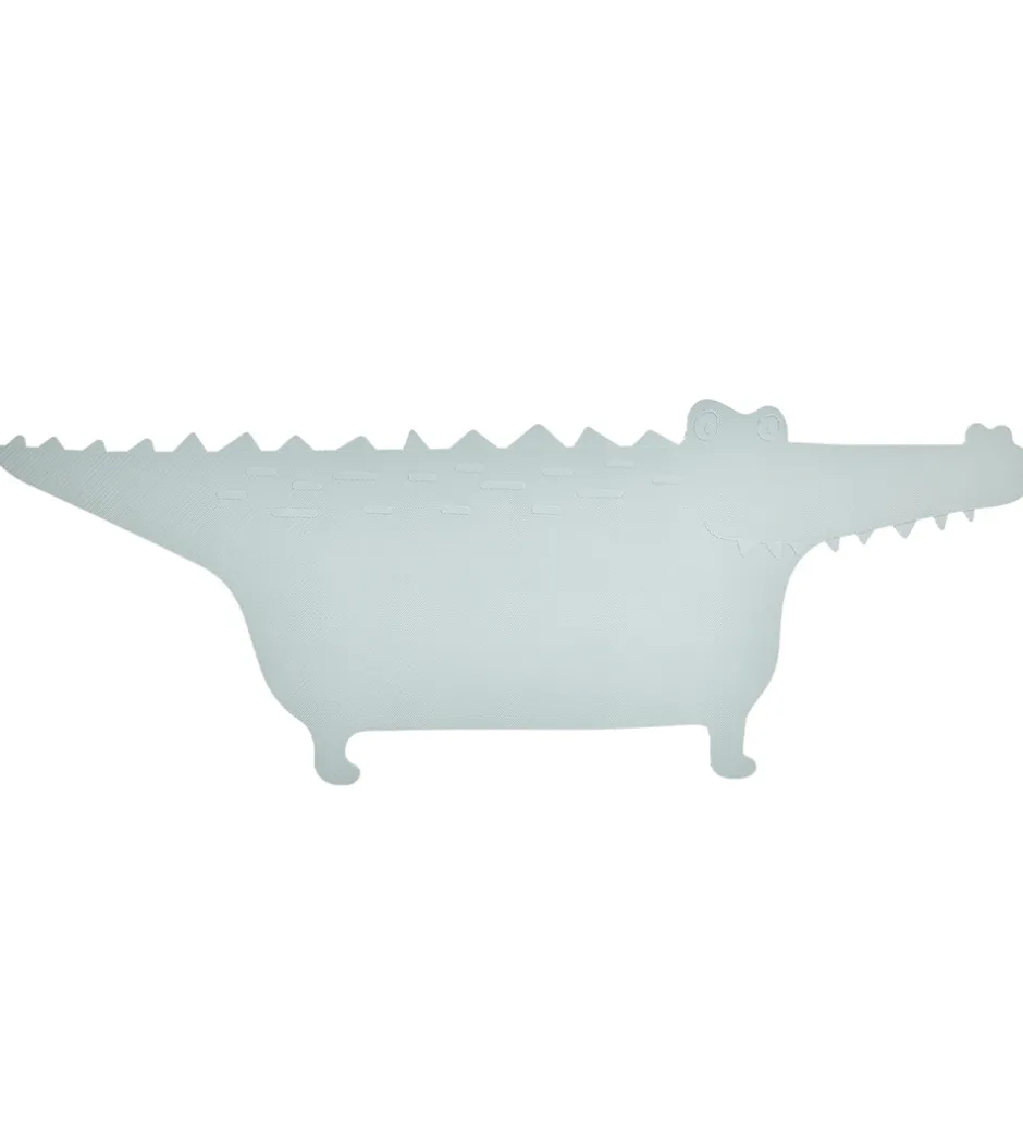 Badekar Og Bademåtter*OYOY Bademåtte - Crocodile Gustav - Pale Mint