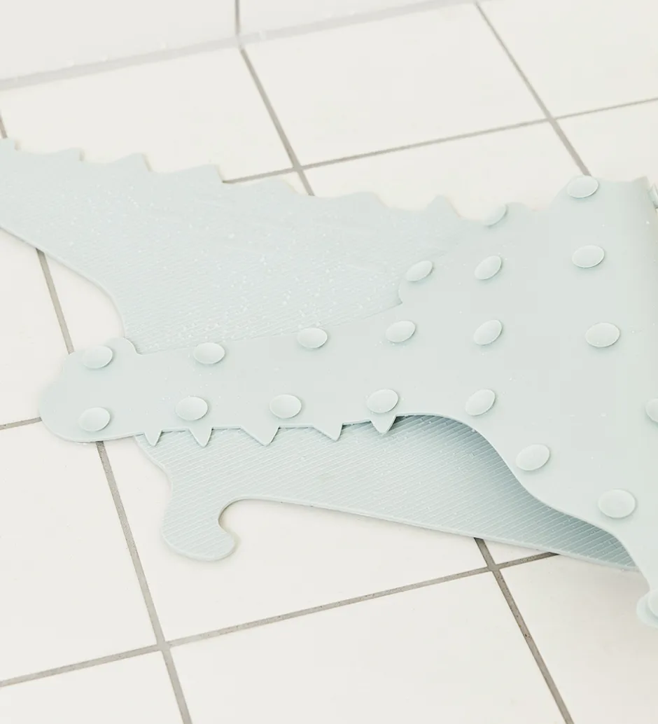 Badekar Og Bademåtter*OYOY Bademåtte - Crocodile Gustav - Pale Mint