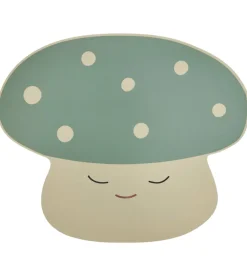 Dækkeservietter*OYOY Dækkeserviet - Mushroom - Off White/Pale Green
