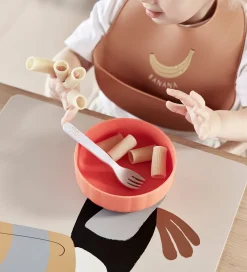 Dækkeservietter*OYOY Dækkeserviet - Silikone - Toucan - Clay