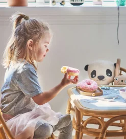 Spisetid|Dækkeservietter*OYOY Dækkeserviet - Silikone - The World - Ice Blue