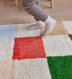 Tæpper|Gulvtæpper*OYOY Gulvtæppe - Chess Rug - 80x48 cm - Multi