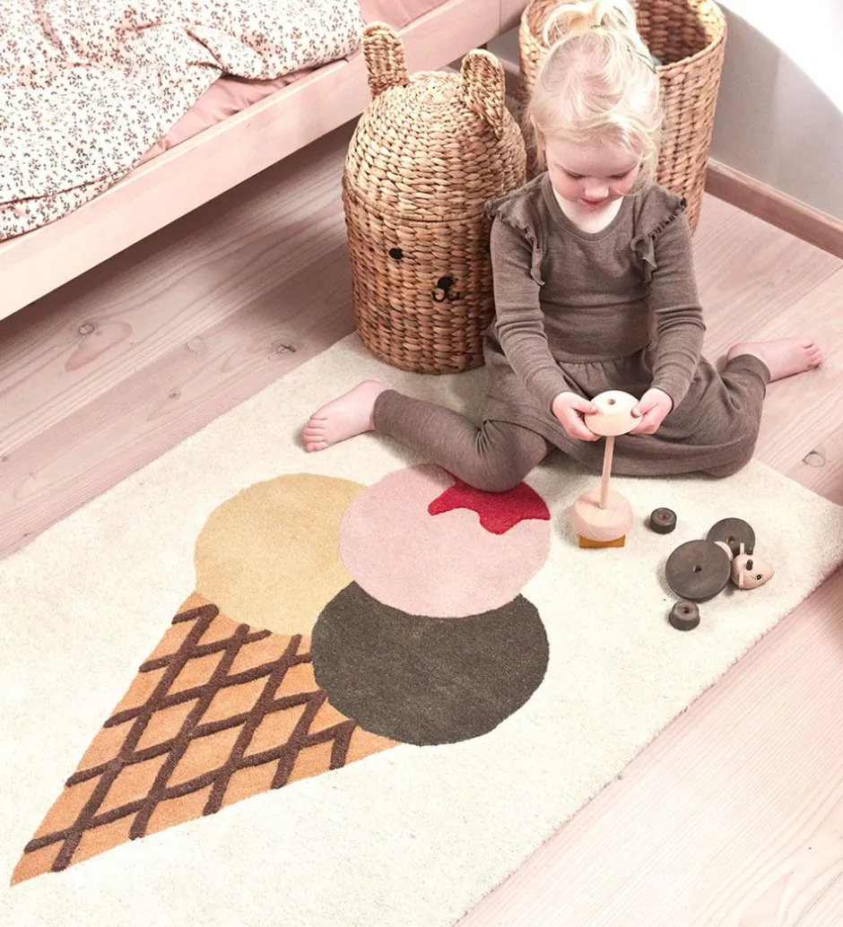Gulvtæpper*OYOY Gulvtæppe - 140x80 cm - Ice Cream