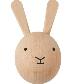 Knager*OYOY Knage - 8x4x4 cm - Mini - Rabbit - Natur