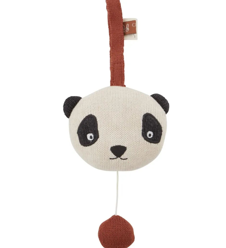Musikuroer*OYOY Musikuro - Panda - Offwhite/Black