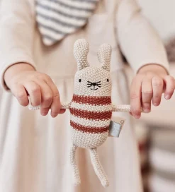 Gribelegetøj*OYOY Rangle - Musetti Mouse - Off White/Melange
