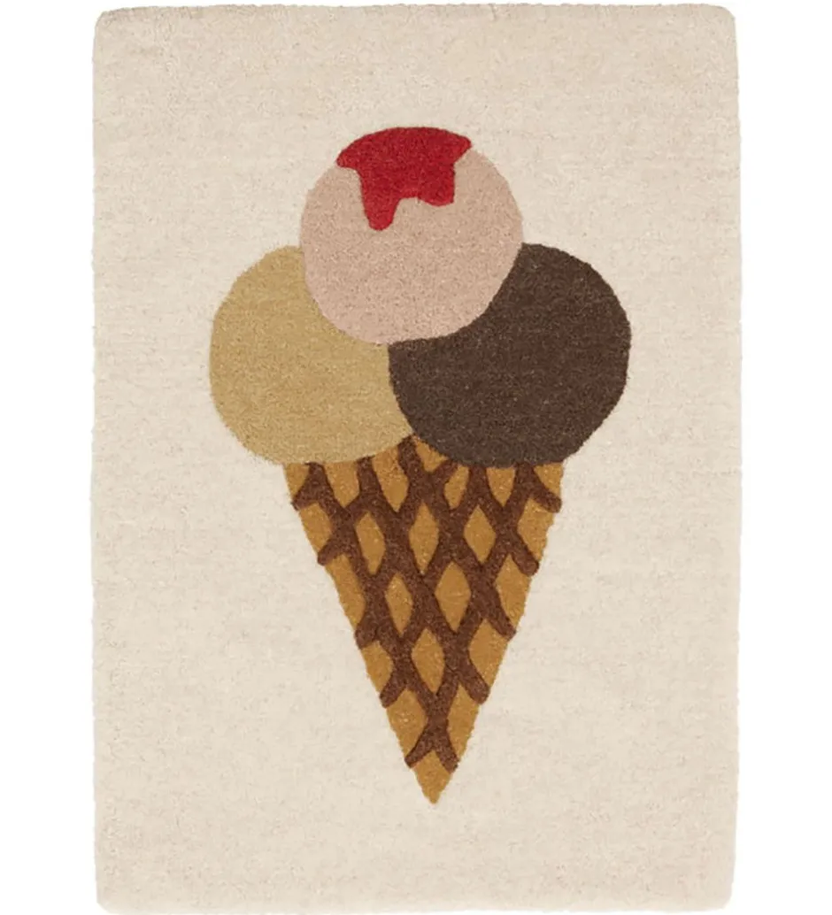 Gulvtæpper*OYOY Vægtæppe/Gulvtæppe - 45x65 cm - Ice Cream