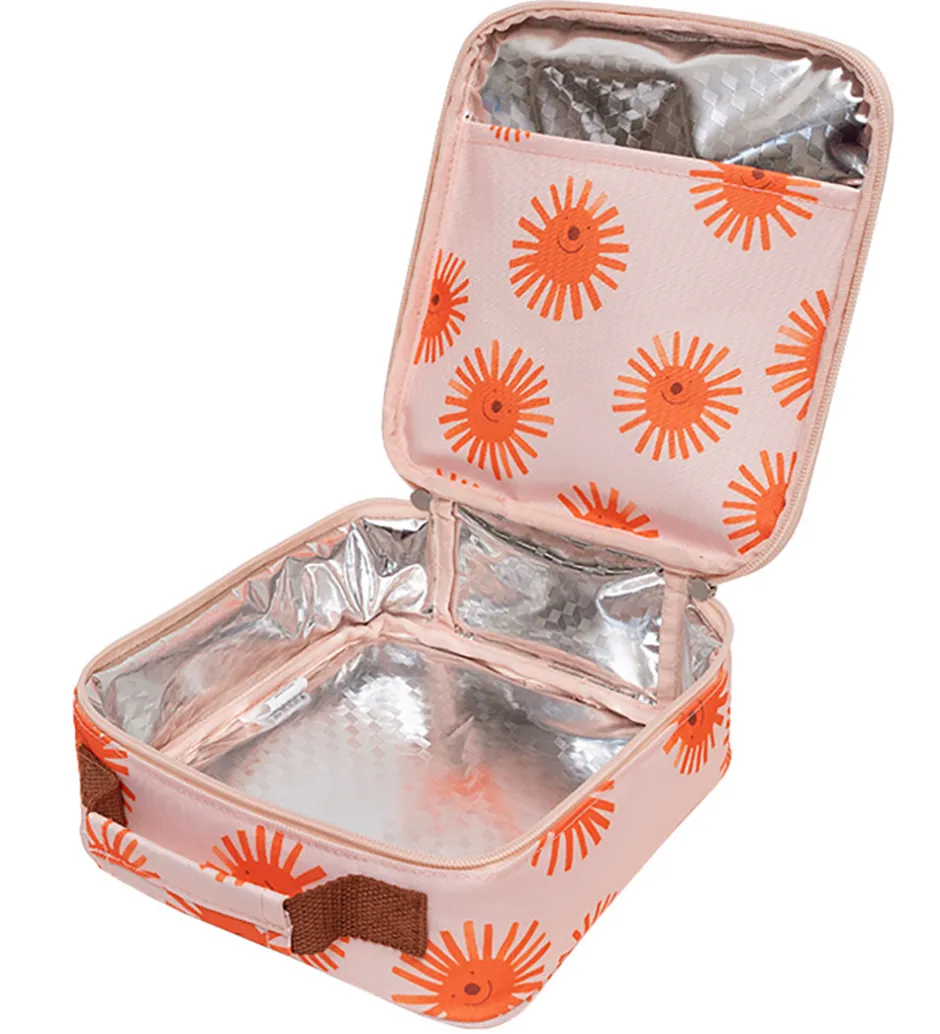 Køletasker*Petit Monkey Køletaske - Thermo Lunch Bag - Sunshine