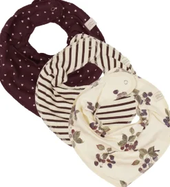 Savlesmække*Petit Piao Savlesmække - Rib - Modal - 3-pak - Black Berry