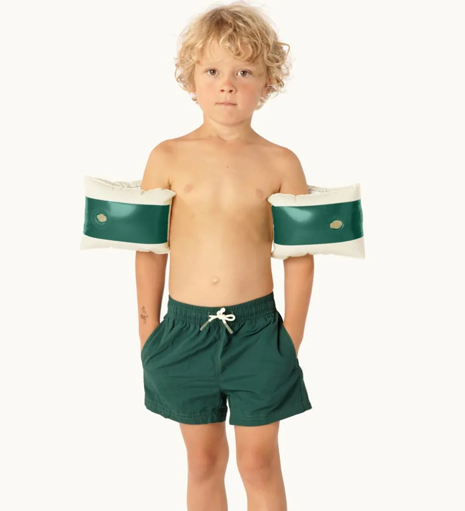 Badevinger*Petites Pommes Badevinger - 15-30 kg - Alex - Oxford Green