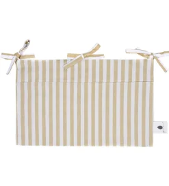 Sengelommer*Pine Cone Sengelomme - 24x39 cm - Vida - Mustard Stripe