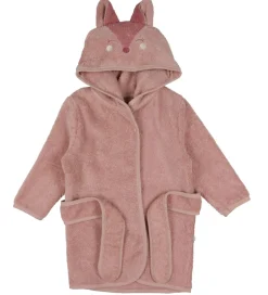Badekåber*Pippi Baby Badekåbe - Misty Rose m. Ræv