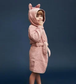 Badekåber*Pippi Baby Badekåbe - Misty Rose m. Ræv