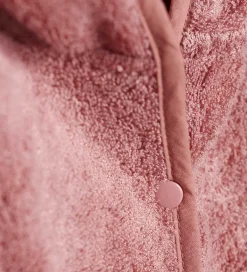 Børn Pippi Baby Badekåbe - Old Rose m. Ører
