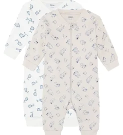 Børn Pippi Baby Heldragter - Natdragter - 2-pak - Flint Stone