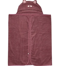Babyhåndklæde- Og Poncho|Håndklæder*Pippi Baby håndklæde - 70x120 cm - Old Rose