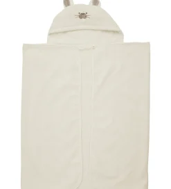 Babyhåndklæde- Og Poncho|Håndklæder*Pippi Baby håndklæde - 70x120 cm - Egret