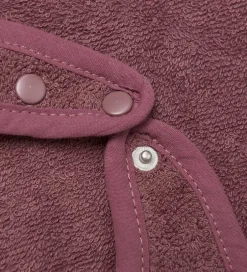 Pippi Baby Pippi Hagesmæk - Frotté - Rose Brown m. Kat