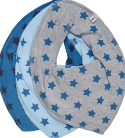 Pippi Baby Pippi Savlesmæk - 3-pak - Spids - AOP - Dark Navy