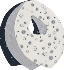 Pippi Baby Pippi Savlesmække - Spids - 3-pak - Dark Navy