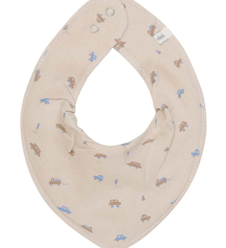 Pippi Baby Pippi Savlesmække - Spids - 3-pak - Blue Fog