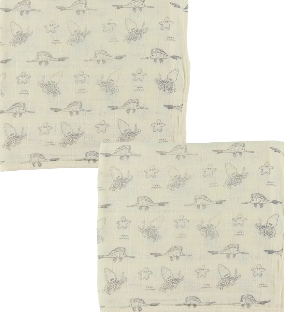 Stofbleer*Pippi Baby Pippi Stofbleer - 6 pak - 65x65 cm - Snapdragon
