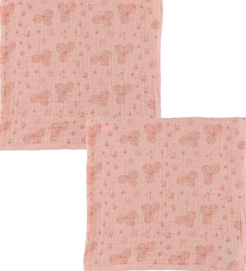 Stofbleer*Pippi Baby Pippi Stofbleer - 6 pak - 65x65 cm - Veiled Rose