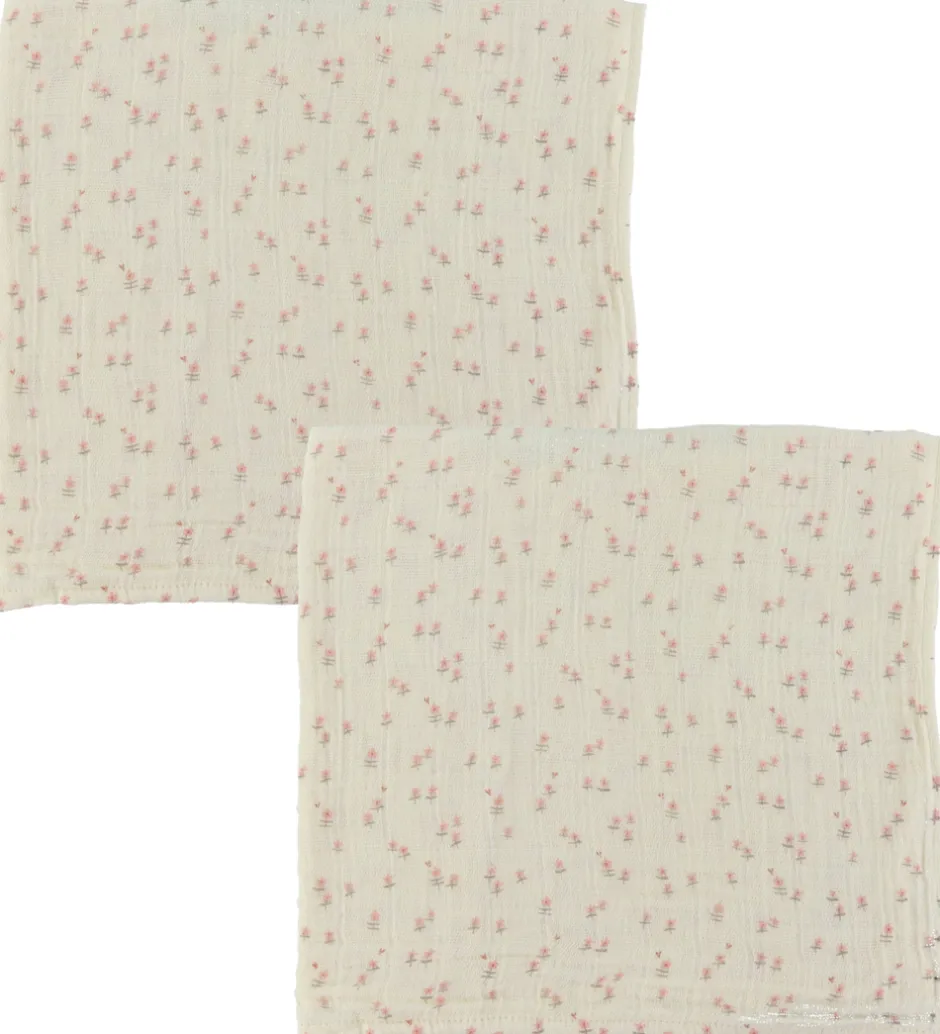 Stofbleer*Pippi Baby Pippi Stofbleer - 6 pak - 65x65 cm - Veiled Rose