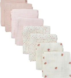 Pippi Baby Pippi Stofbleer - 8-pak - 65x65 cm - Rose Dust