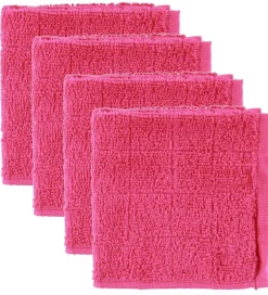 Vaskeklude*Pippi Baby Pippi Vaskeklude - 4-pak - Pink