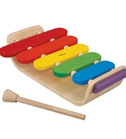 PlanToys Oval Xylofon - Multifarvet