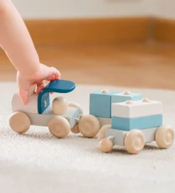 Stablelegetøj*PlanToys Trælegetøj - Stable-Tog - Træ