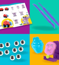 Modellervoks|Kreativ Leg*Play-Doh Modellervoks - Air Dry Clay - 13-pak - Variety Kit