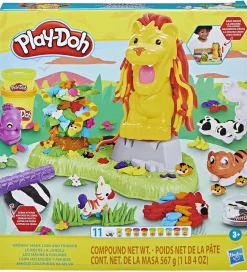 Modellervoks*Play-Doh Modellervoks - Growin' Mane Lion And Friends