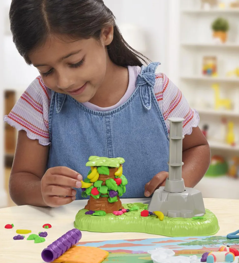 Modellervoks*Play-Doh Modellervoks - Growin' Mane Lion And Friends