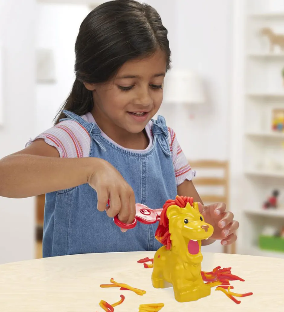 Modellervoks*Play-Doh Modellervoks - Growin' Mane Lion And Friends