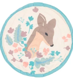 Legetæpper Og Legegulve|Opbevaringstæpper*Play&Go Legetøjstæppe - Soft - Ø120 - Deer