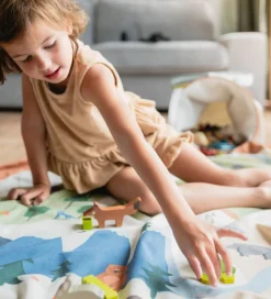 Legetæpper Og Legegulve|Babylegetøj*Play&Go Legetøjstæppe/Kurv - Zoo