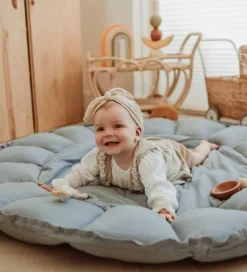 Play&Go Legetæppe - 3-i-1 - Ø130 cm - Dusty Blue