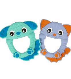 Bideringe*Playgro Bideringe - 2-pak - Hund & Kat