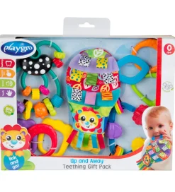 Bideringe*Playgro Gavesæt - Bidelegetøj - Up and Away - 4 Dele