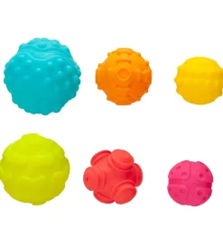 Bolde*Playgro Sansebolde - 6 stk - Multifarvet