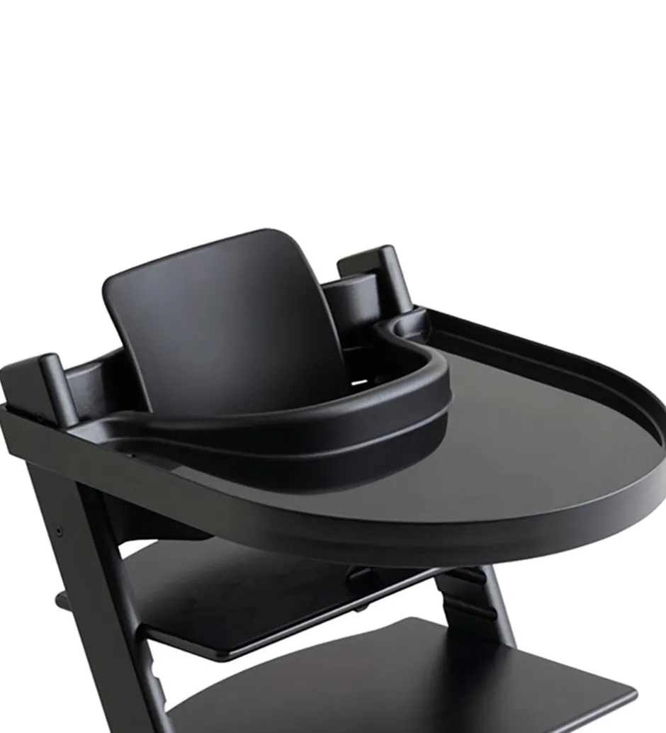 Højstole*Playtray Bord Til Tripp Trapp Højstol - 47,5x27,5 cm - Sort