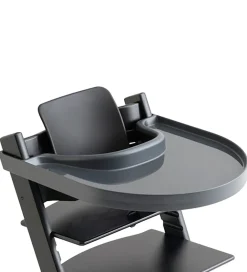 Højstole*Playtray Bord Til Tripp Trapp Højstol - 47,5x27,5 cm - Grå