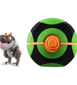Figurer*Pokémon Figur - Clip 'N' GO - Tyrunt m. Dusk Ball