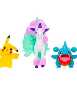 Figurer*Pokémon Figurer - Battle Figure - Pikachu/Gible/Ponyta