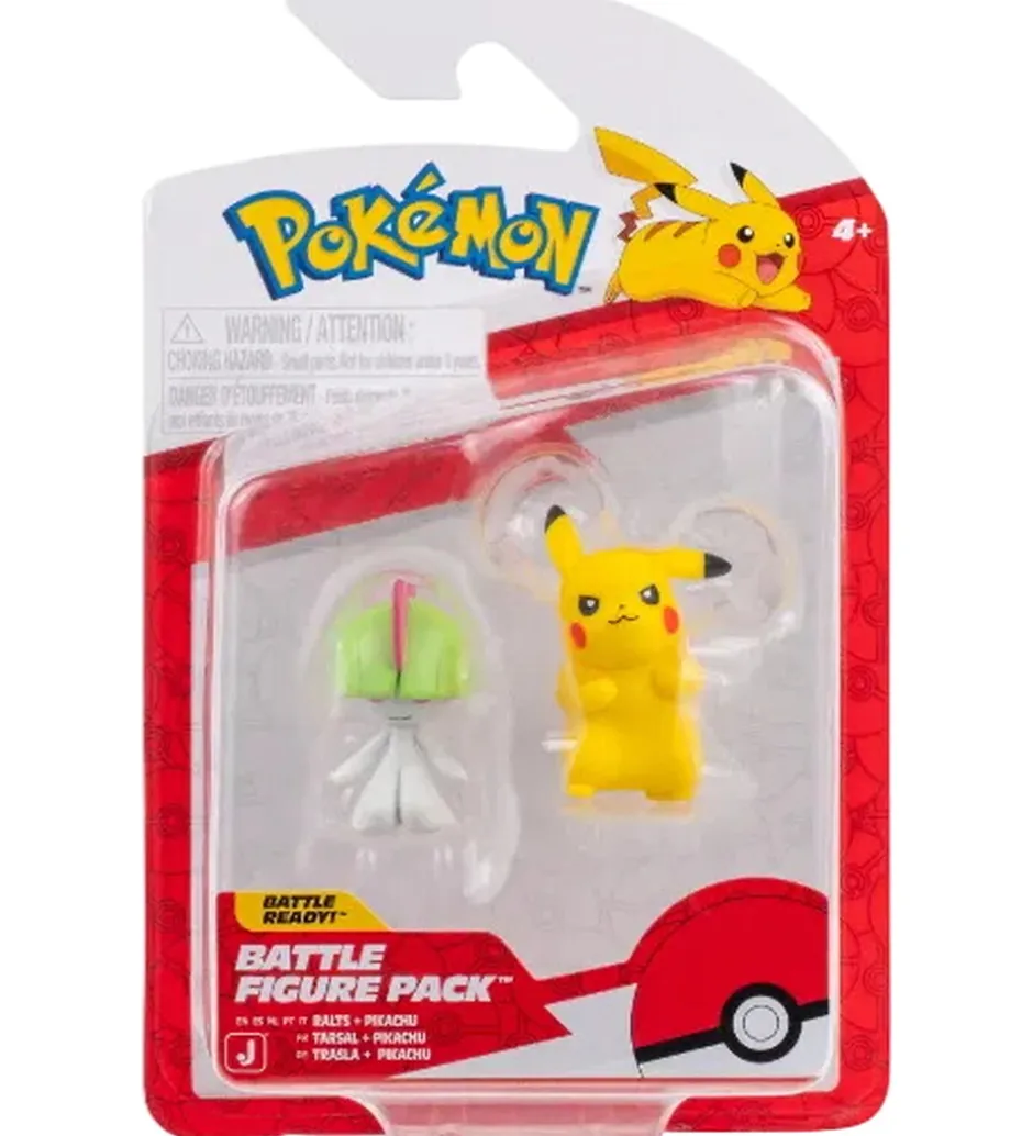 Figurer*Pokémon Figurer - Battle Figure - Ralts/Pikachu