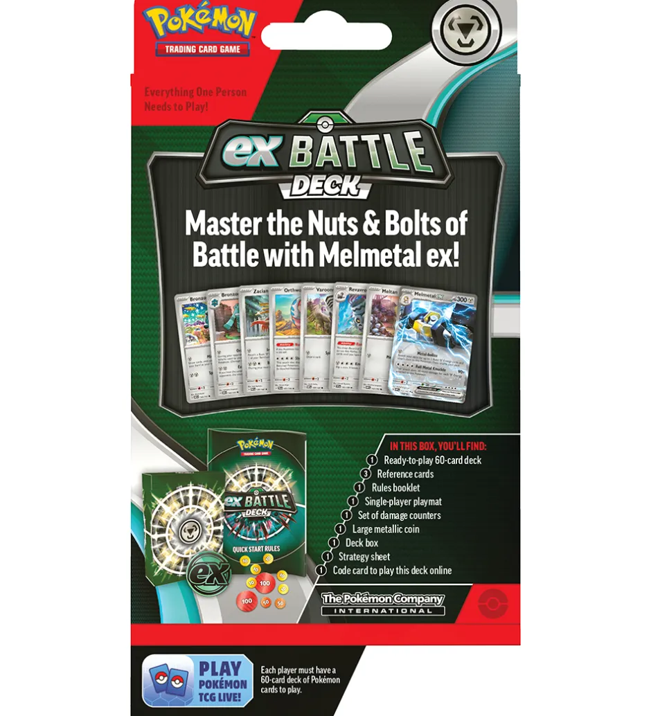 Pokémon Samlekort - Battle Deck - Melmetal ex
